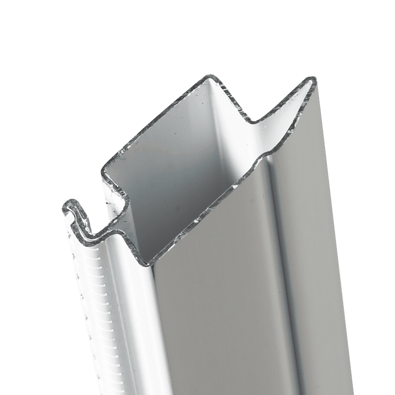 Heavy duty roll form aluminum screen bar Image