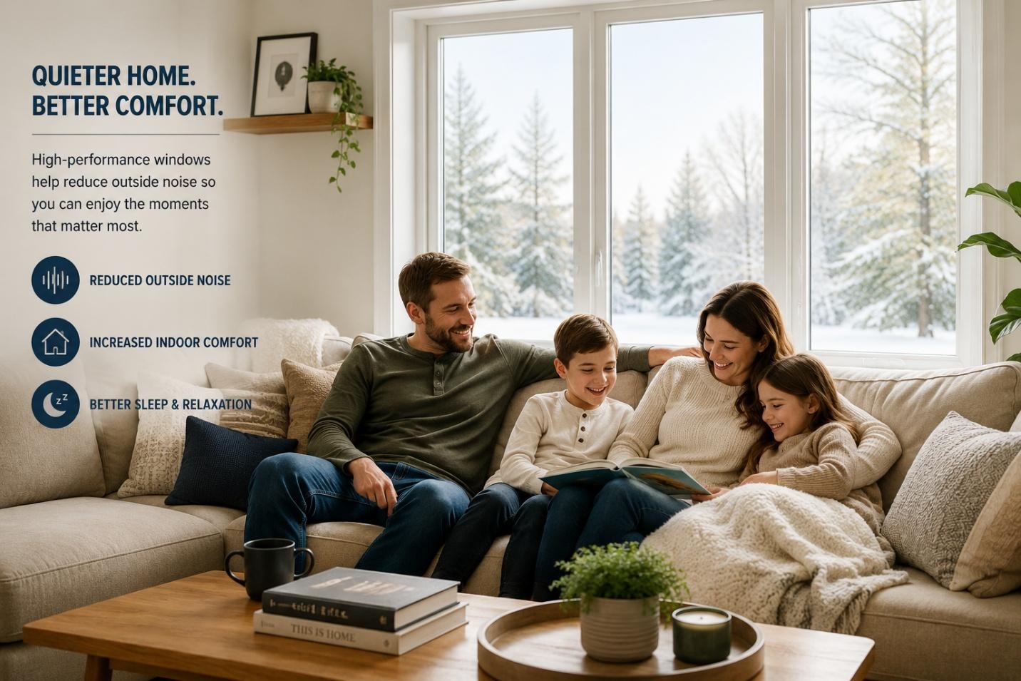 Quieter Home Better Comfort